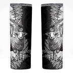 New Zealand Aotearoa Hipi Skinny Tumbler Maori Pattern