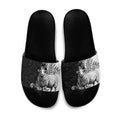 New Zealand Aotearoa Hipi Slide Sandals Maori Pattern
