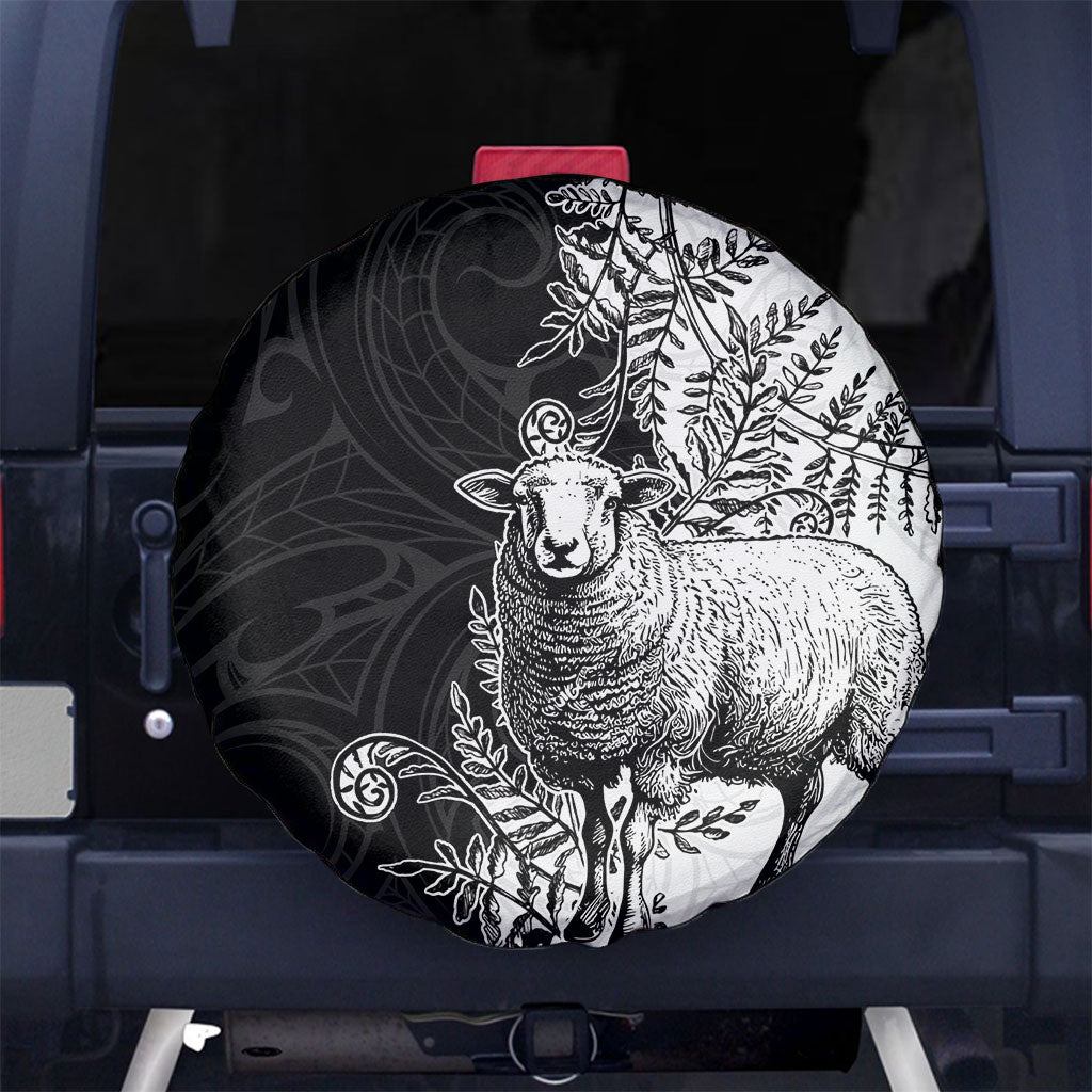 New Zealand Aotearoa Hipi Spare Tire Cover Maori Pattern