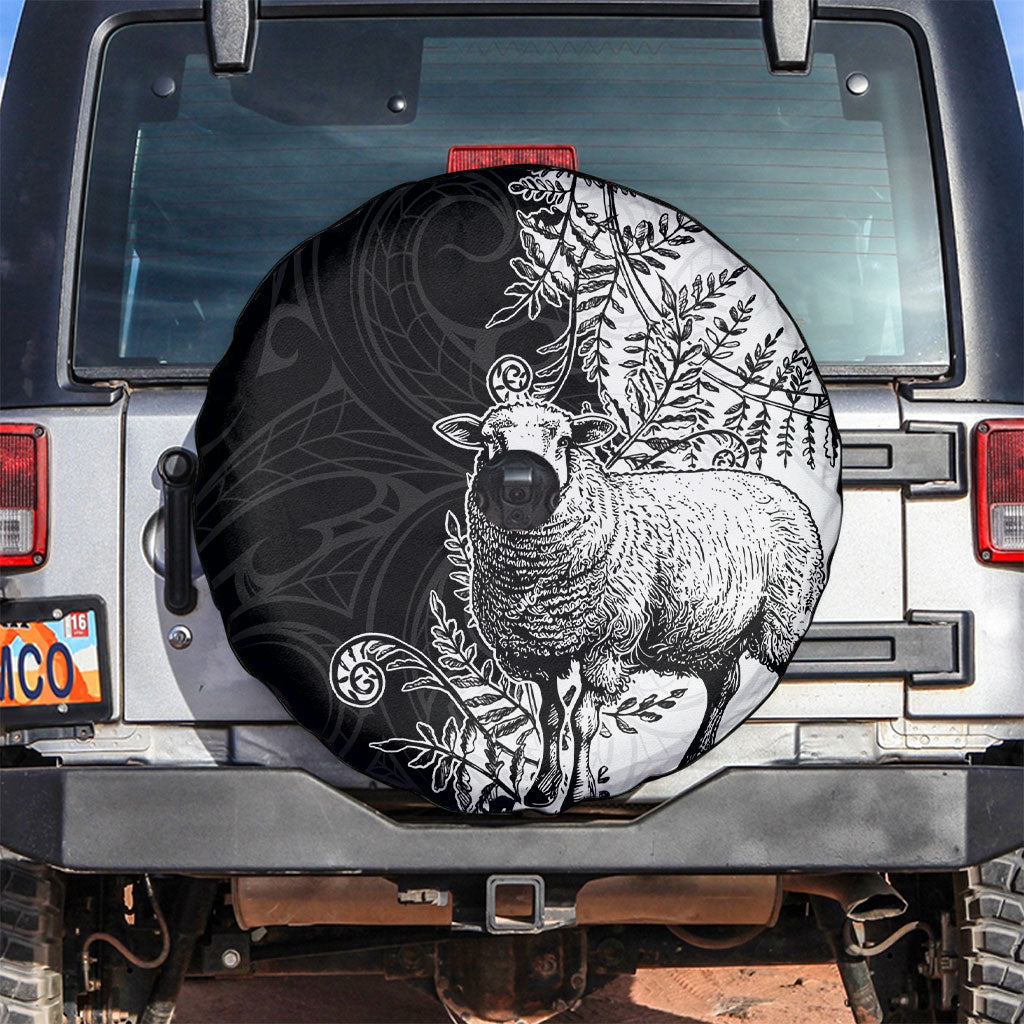 New Zealand Aotearoa Hipi Spare Tire Cover Maori Pattern
