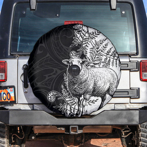 New Zealand Aotearoa Hipi Spare Tire Cover Maori Pattern