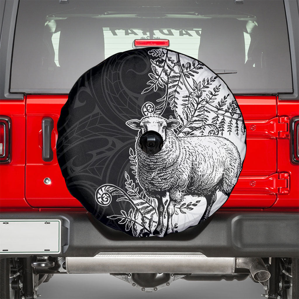 New Zealand Aotearoa Hipi Spare Tire Cover Maori Pattern