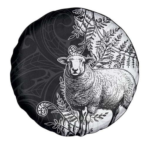 New Zealand Aotearoa Hipi Spare Tire Cover Maori Pattern