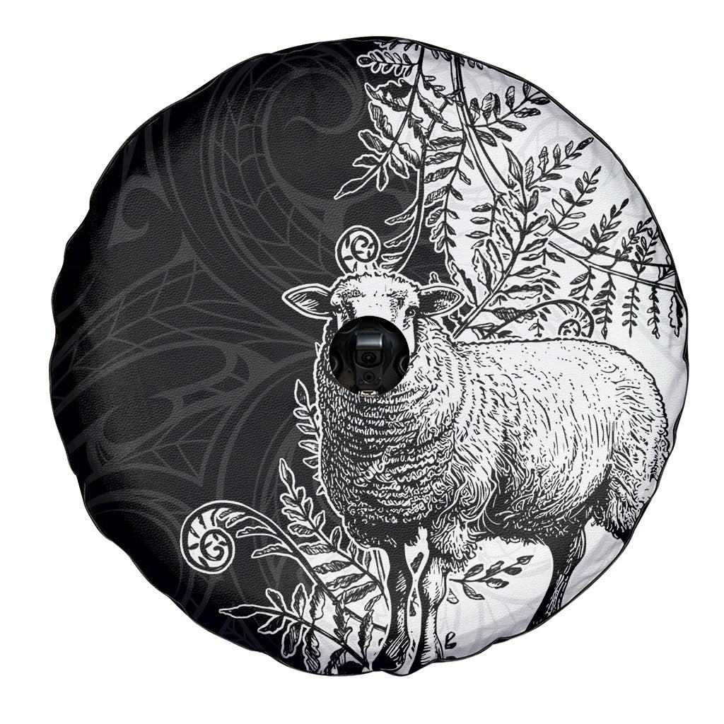 New Zealand Aotearoa Hipi Spare Tire Cover Maori Pattern