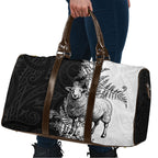 New Zealand Aotearoa Hipi Travel Bag Maori Pattern