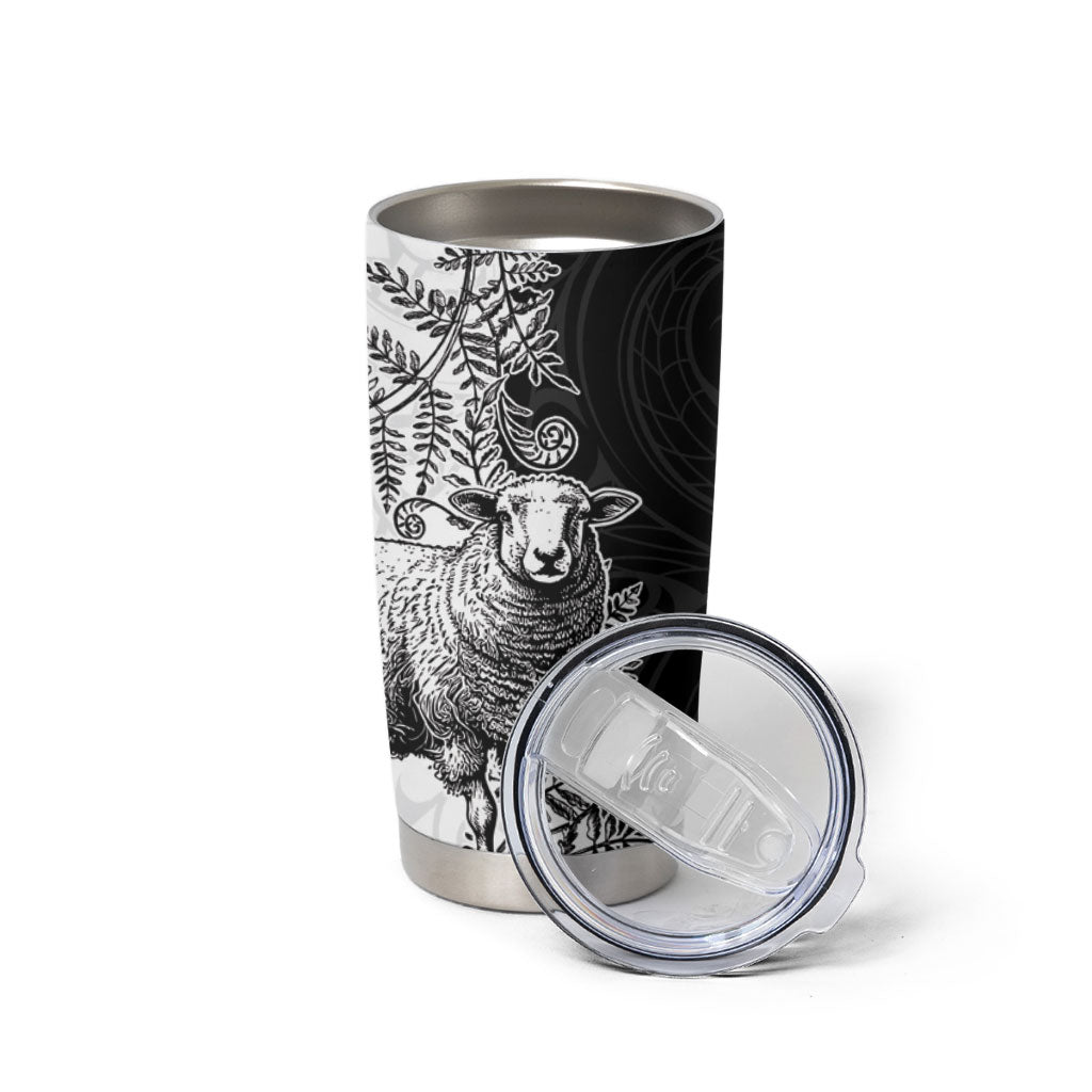 New Zealand Aotearoa Hipi Tumbler Cup Maori Pattern