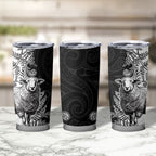 New Zealand Aotearoa Hipi Tumbler Cup Maori Pattern