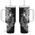 New Zealand Aotearoa Hipi Tumbler With Handle Maori Pattern