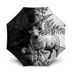 New Zealand Aotearoa Hipi Umbrella Maori Pattern