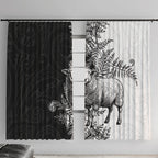New Zealand Aotearoa Hipi Window Curtain Maori Pattern