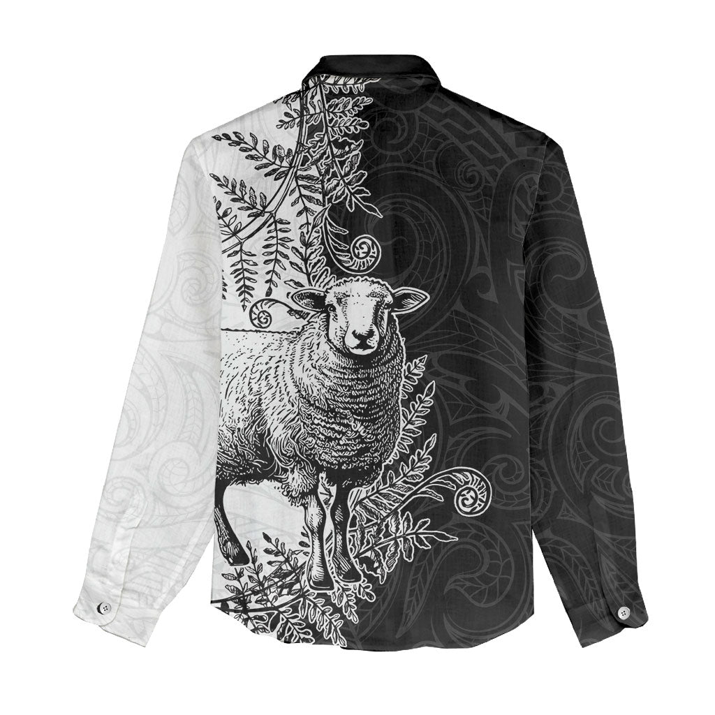 New Zealand Aotearoa Hipi Women Casual Shirt Maori Pattern