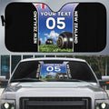 Custom New Zealand Lawn Bowls Auto Sun Shade Unique Style
