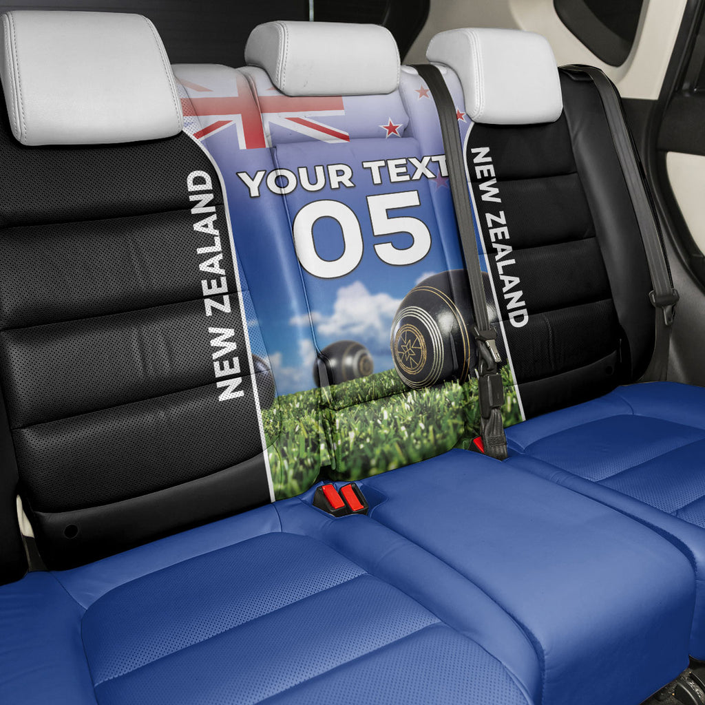 Custom New Zealand Lawn Bowls Back Car Seat Cover Unique Style