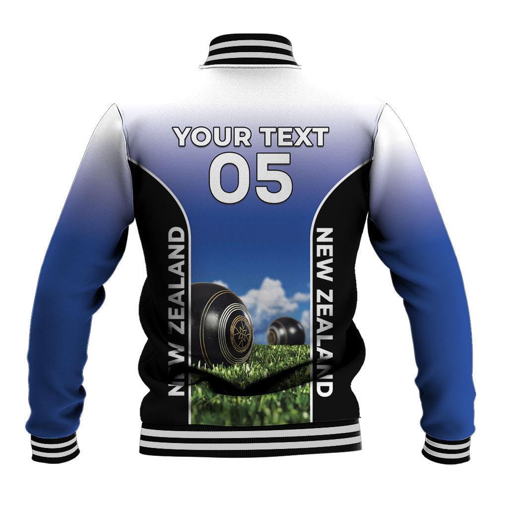 Custom New Zealand Lawn Bowls Baseball Jacket Unique Style