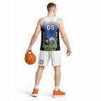 Custom New Zealand Lawn Bowls Basketball Jersey Unique Style