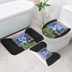 Custom New Zealand Lawn Bowls Bathroom Set Unique Style
