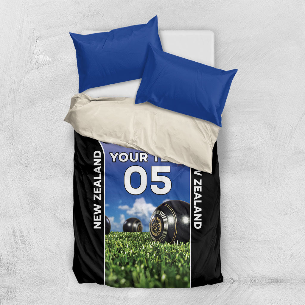 Custom New Zealand Lawn Bowls Bedding Set Unique Style