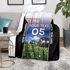Custom New Zealand Lawn Bowls Blanket Unique Style