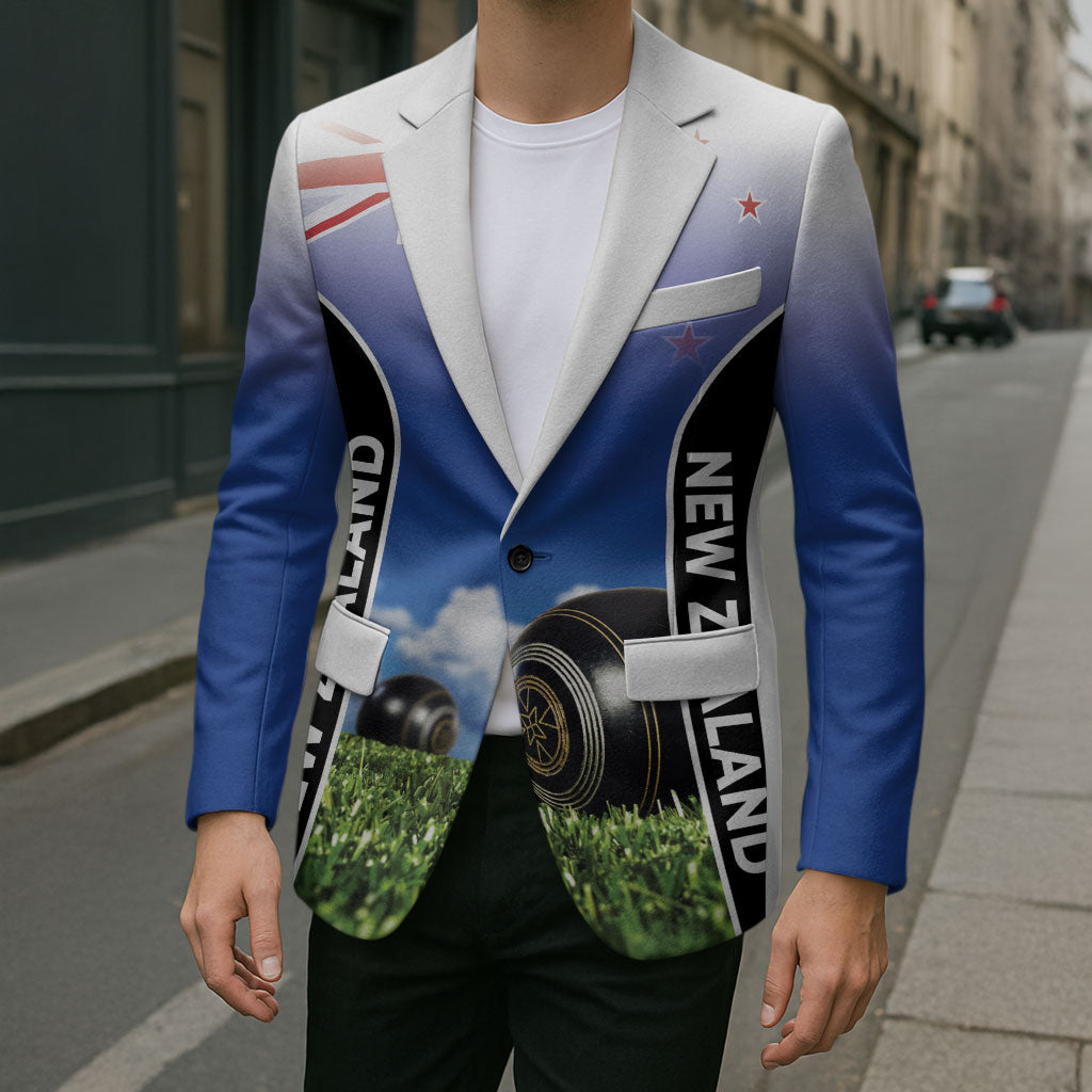 Custom New Zealand Lawn Bowls Blazer Unique Style