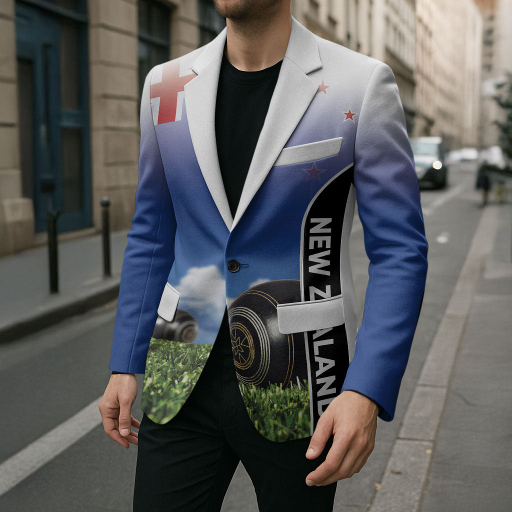 Custom New Zealand Lawn Bowls Blazer Unique Style