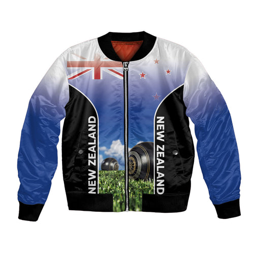 Custom New Zealand Lawn Bowls Bomber Jacket Unique Style