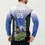 Custom New Zealand Lawn Bowls Button Sweatshirt Unique Style