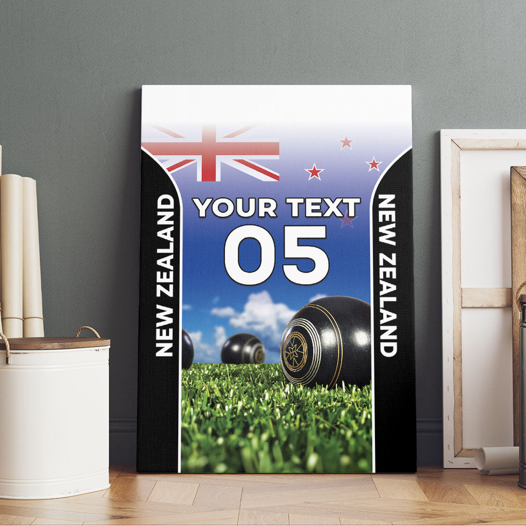 Custom New Zealand Lawn Bowls Canvas Wall Art Unique Style