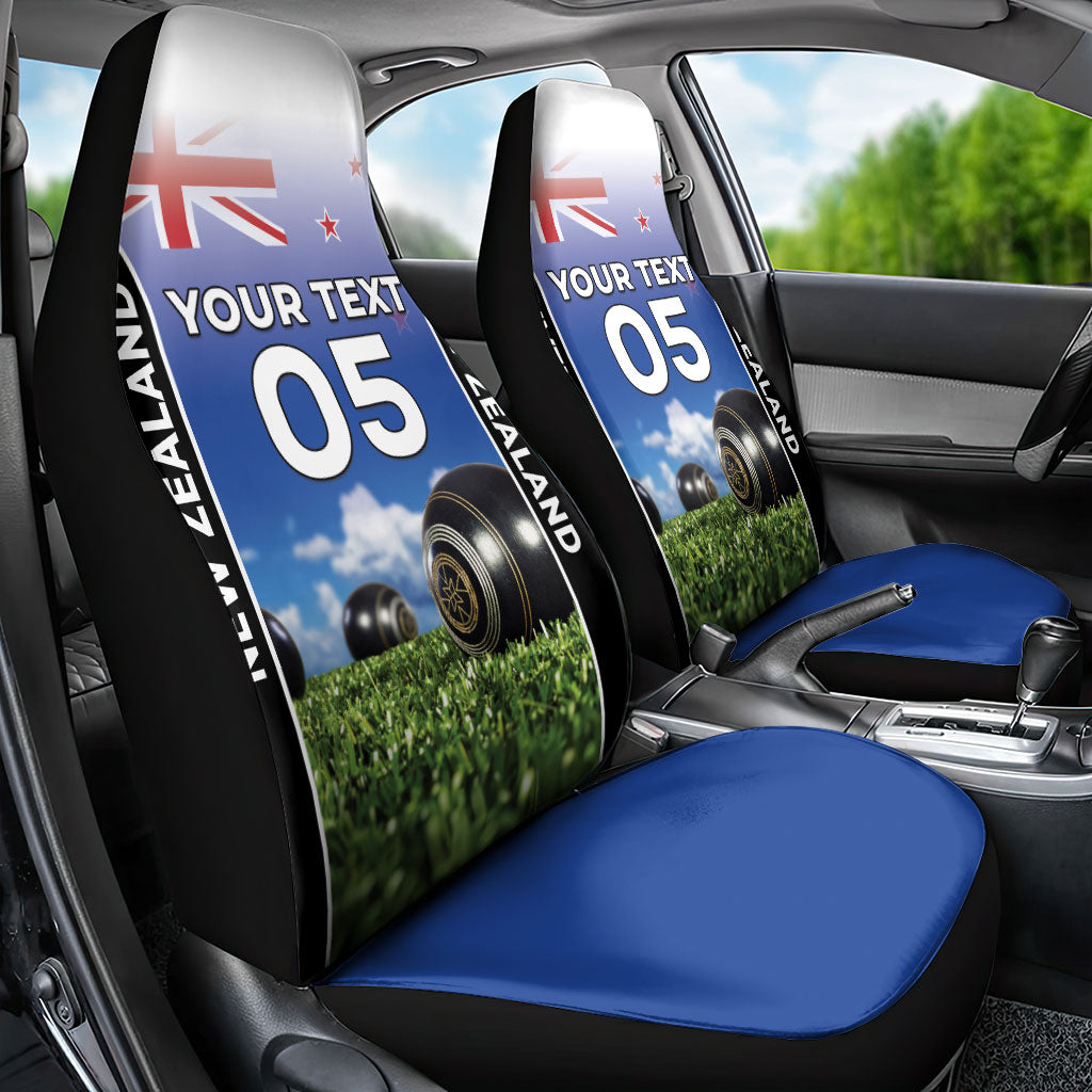 Custom New Zealand Lawn Bowls Car Seat Cover Unique Style