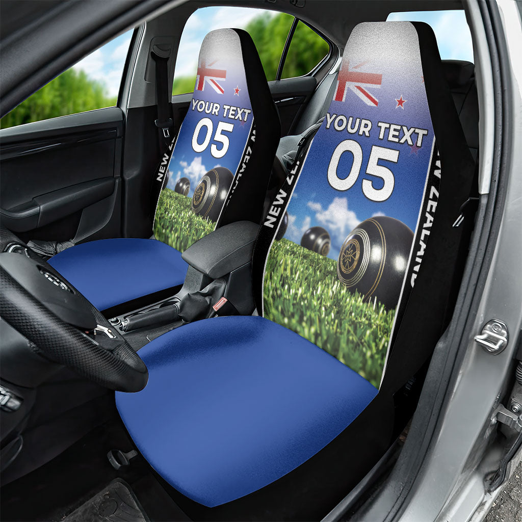 Custom New Zealand Lawn Bowls Car Seat Cover Unique Style