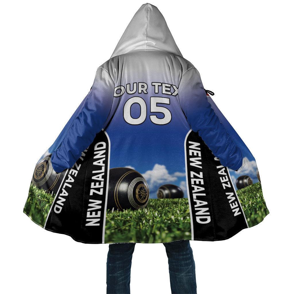 Custom New Zealand Lawn Bowls Cloak Unique Style