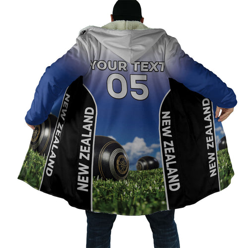 Custom New Zealand Lawn Bowls Cloak Unique Style