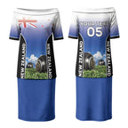 Custom New Zealand Lawn Bowls Couples Matching Puletasi and Long Sleeve Button Shirt Unique Style