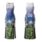 Custom New Zealand Lawn Bowls Couples Matching Tank Maxi Dress and Hawaiian Shirt Unique Style
