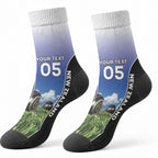 Custom New Zealand Lawn Bowls Crew Socks Unique Style