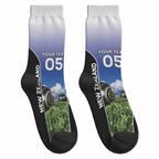 Custom New Zealand Lawn Bowls Crew Socks Unique Style