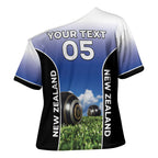 Custom New Zealand Lawn Bowls Cross Shoulder Shirt Unique Style