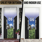 Custom New Zealand Lawn Bowls Door Cover Unique Style