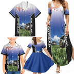 Custom New Zealand Lawn Bowls Family Matching Summer Maxi Dress and Hawaiian Shirt Unique Style