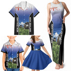 Custom New Zealand Lawn Bowls Family Matching Tank Maxi Dress and Hawaiian Shirt Unique Style