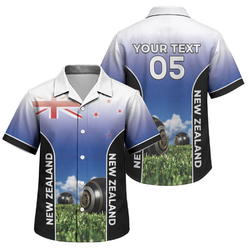 Custom New Zealand Lawn Bowls Family Matching Tank Maxi Dress and Hawaiian Shirt Unique Style