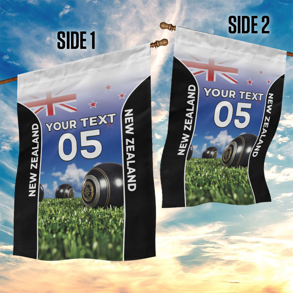 Custom New Zealand Lawn Bowls Garden Flag Unique Style