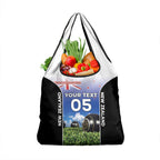 Custom New Zealand Lawn Bowls Grocery Bag Unique Style