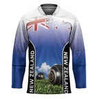 Custom New Zealand Lawn Bowls Hockey Jersey Unique Style