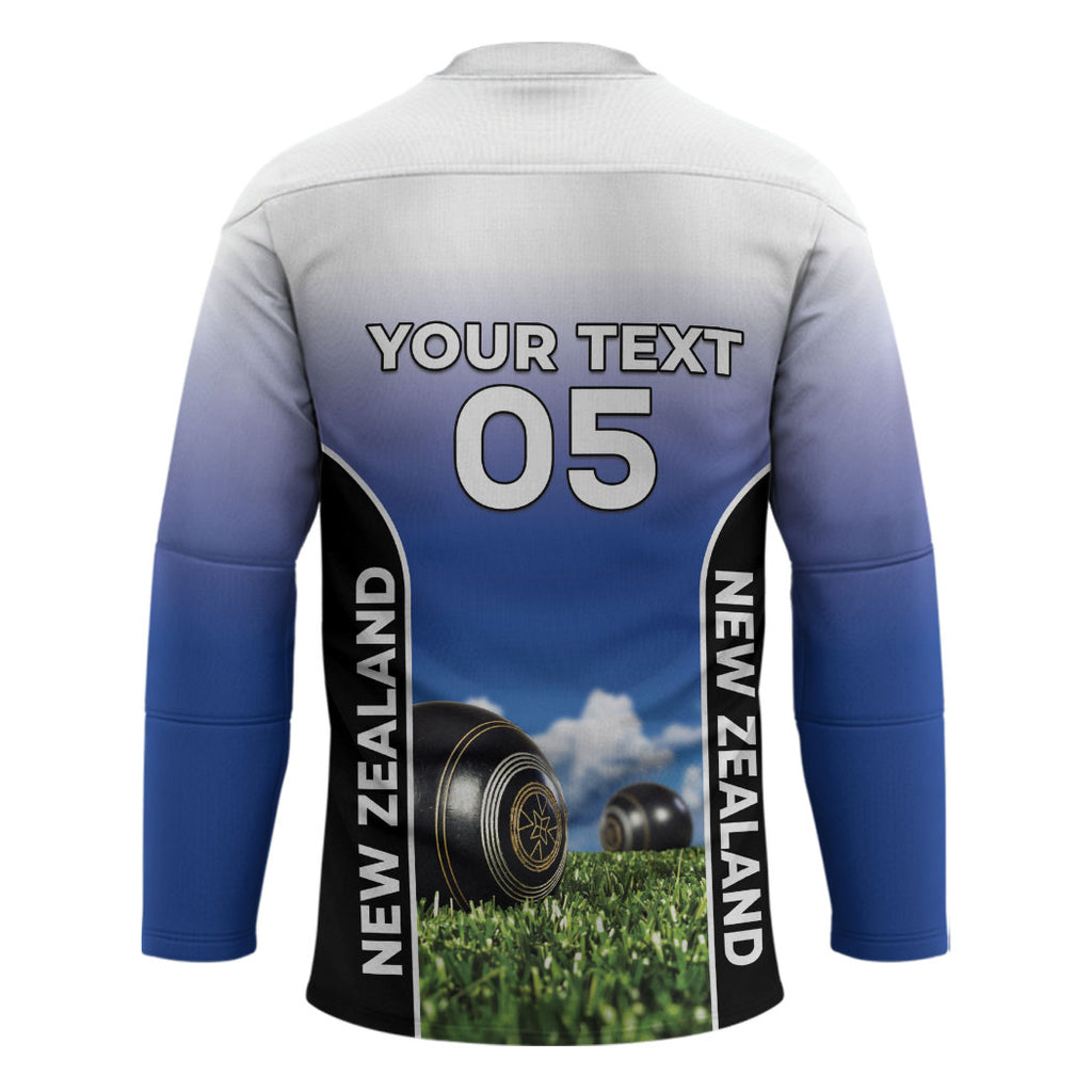 Custom New Zealand Lawn Bowls Hockey Jersey Unique Style