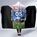 Custom New Zealand Lawn Bowls Hooded Blanket Unique Style