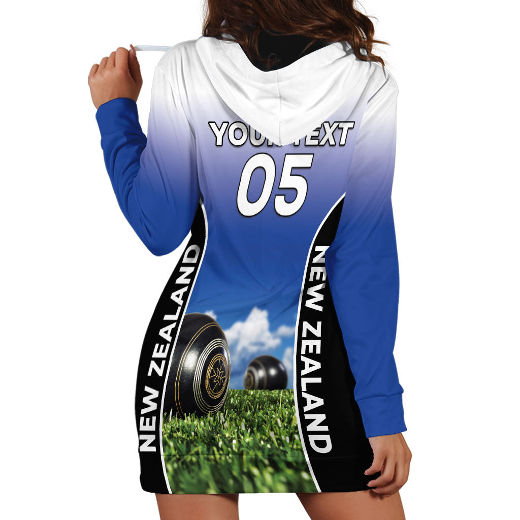 Custom New Zealand Lawn Bowls Hoodie Dress Unique Style