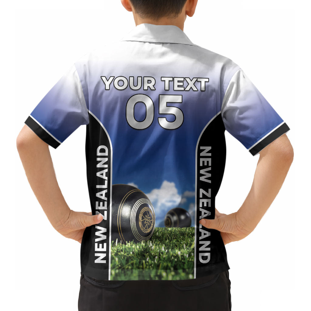 Custom New Zealand Lawn Bowls Kid Hawaiian Shirt Unique Style
