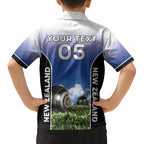 Custom New Zealand Lawn Bowls Kid Hawaiian Shirt Unique Style