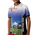 Custom New Zealand Lawn Bowls Kid Polo Shirt Unique Style