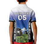 Custom New Zealand Lawn Bowls Kid Polo Shirt Unique Style